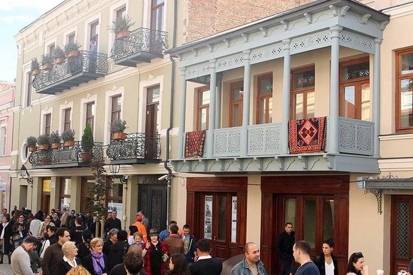 12 Maksim Gorki Street Daire Tiflis Dış mekan fotoğraf